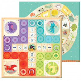 Mens erger je niet en ganzenbord "Ludo and Co junior" - vanaf 3 jaar