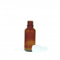 Glazen flesje met doseerpipet - 30 ml