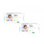 Ongeparfumeerde ecologische doekjes voor baby's 2 packs x 56 doekjes - Naty