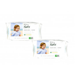 2x Eco Doekjes - Zonder parfum - 56 stuks