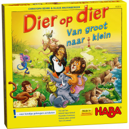 Houten Stapelspel - Dier op Dier - Van Groot naar Klein