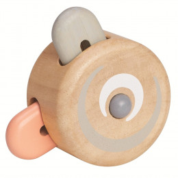 Pastelkleurige kiekeboe roller - vanaf 6 maanden