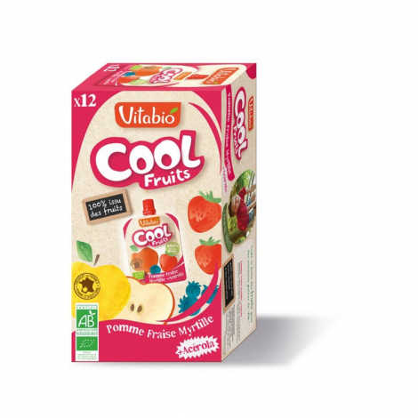 CoolFruit's: Appel - aarbei - bosbes 4 pack
