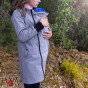Veste de portage toute saison Combo - Rosewood red 
