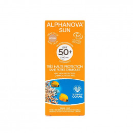 Getinte zonnecrème Bio zeer hoge bescherming SPF 50 - 50g