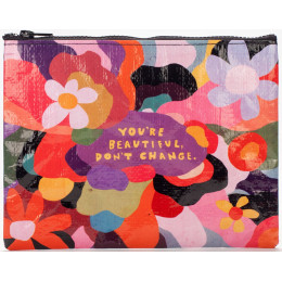 Tasje van gerecycled materiaal - You're beautiful
