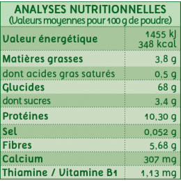 Ma première céréale - Riz et millet - dès 4 mois - 400 g