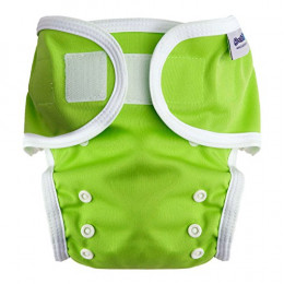 Beschermbroekje voor stoffen luiers - 3,5 tot 20 kg - Set van 2 - Groen