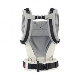 Babydrager carrier XT in biologisch katoen - Grey White