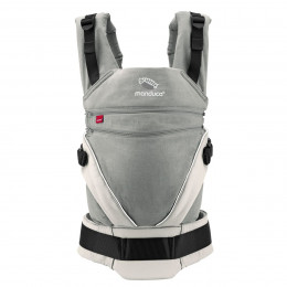 Babydrager carrier XT in biologisch katoen - Grey White