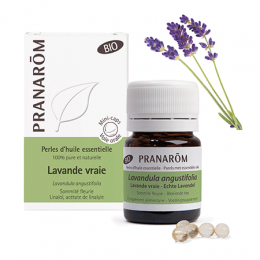 BIO etherische olieparels - Echte Lavendel - 60 parels