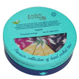 Geschenkdoos Premium Collectie BIO thee assortiment - 12 piramide infusettes