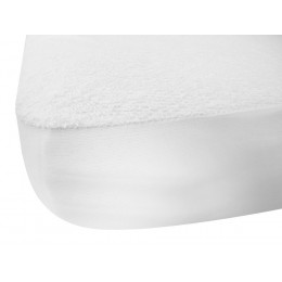 Matrasbeschermer in BIO katoen - Voor babybed 70x140cm