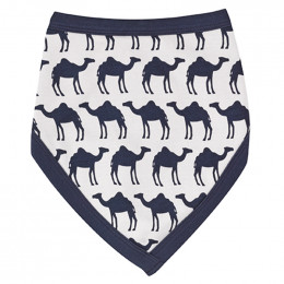 Bandana slabbetje - Camel navy