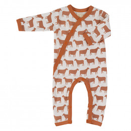 Kimono pyjama - Sheep sienna
