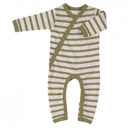 Kimono pyjama - Breton stripe olive