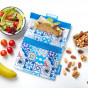 Afwasbaar en herbruikbaar snackzakje - Snack'n'Go - Patchwork Blue