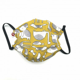 Masque buccal pour enfant - Dakar Grey