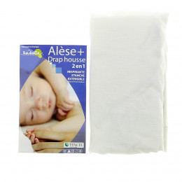 Mastrasbeschermer + Hoeslaken 2 in 1 voor babybed 40x80 cm - meerdere kleuren beschikbaar