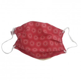 Masque buccal avec pince nez pour adulte - Oregrund red