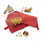 Herbruikbare foodwrap - Boc'n'Roll - Square Red
