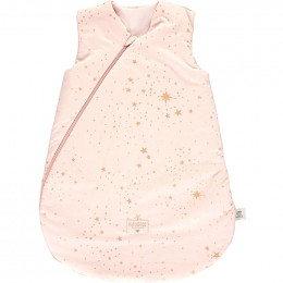 Tussenseizoen slaapzak Cocoon - Gold stella & Dream pink