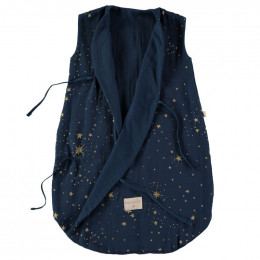 Zomerslaapzak Dreamy - Gold stella & Midnight blue