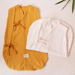 Zomerslaapzak Dreamy - Honey sweet dots natural