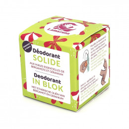 Déodorant solide - Bergamotte et géranium - 30 ml