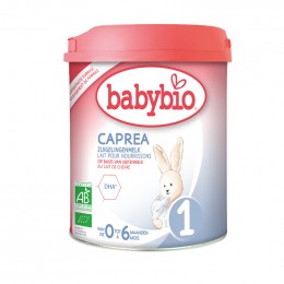 Biologische opvolgmelk met geitenmelk - CAPREA 1 - 0 tot 6 maanden