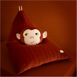 Zitzak Essaouira velvet - Wild brown