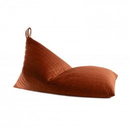 Zitzak Essaouira velvet - Wild brown