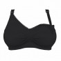 Soutien-gorge d’allaitement rembourré à armatures gel GelWire™ sans coutures - Noir