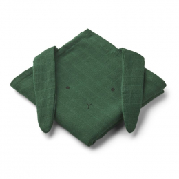 Set Hannah tetradoeken - 2 pack - Rabbit garden green