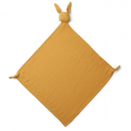 Robbie knuffeldoek - Rabbit yellow mellow