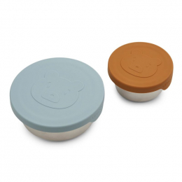 Fiby snackdozen set - Mr bear sea blue mix