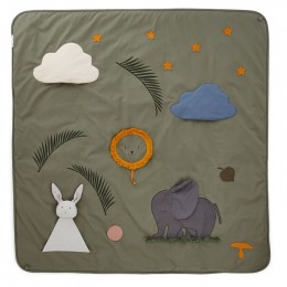 Glenn activiteiten speelmat - Faune green