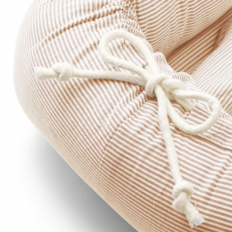 Gro baby nestje - Y&D stripe: Tuscany rose & sandy