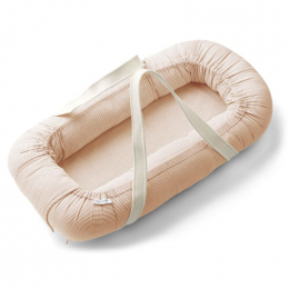 Gro baby nestje - Y&D stripe: Tuscany rose & sandy