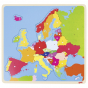 Houten puzzel "Europa" - vanaf 5 jaar