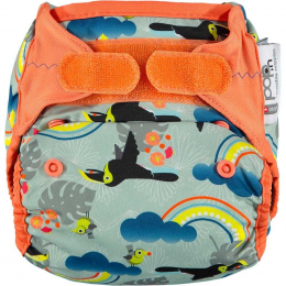 Couche lavable Pop-In V2 avec insert en bambou - Toucans