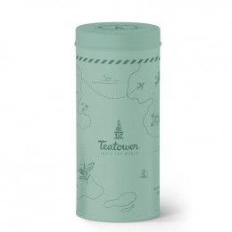 Teatower grijs blauwe doos 100 g