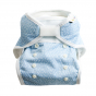 Couche lavable TE1 en coton BIO- Gouttes Bleu