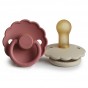 Set van 2 latex tutjes Daisy - Cream/powder blush