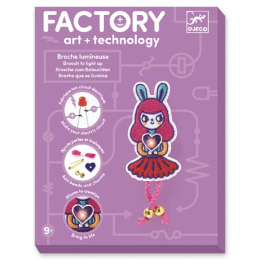 Factory - Brooch to light up - Bunny girl