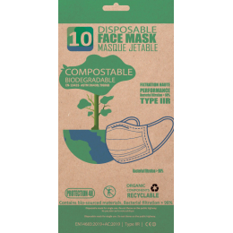 10 masques compostables et biodégradables