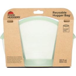 Herbruikbaar siliconen zakje 900 ml - Juniper Clear