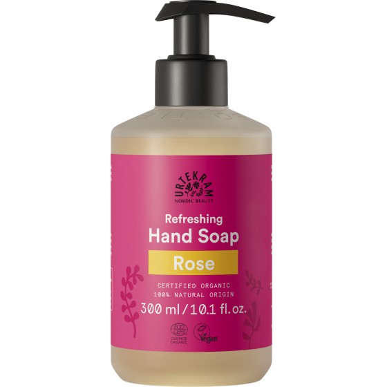 Savon liquide mains BIO - Rose - 300 ml Savon liquide mains BIO - Rose - 300 ml