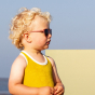 WaZZ Zonnebril voor kinderen van 1 tot 4 jaar - Terracotta