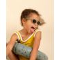WaZZ Zonnebril voor kinderen van 1 tot 4 jaar - Kaki